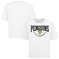 Pittsburgh Penguins Levelwear Luxe Signature Knit T-Shirt - White | NHL online