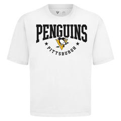 Pittsburgh Penguins Levelwear Luxe Signature Knit T-Shirt - White | NHL online