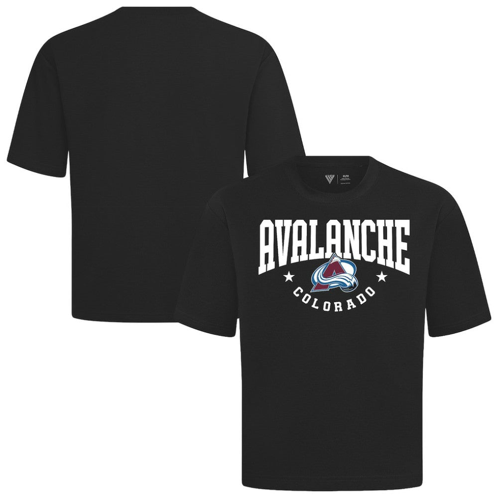 Colorado Avalanche Levelwear Luxe Signature Knit T-Shirt - Black | NHL online