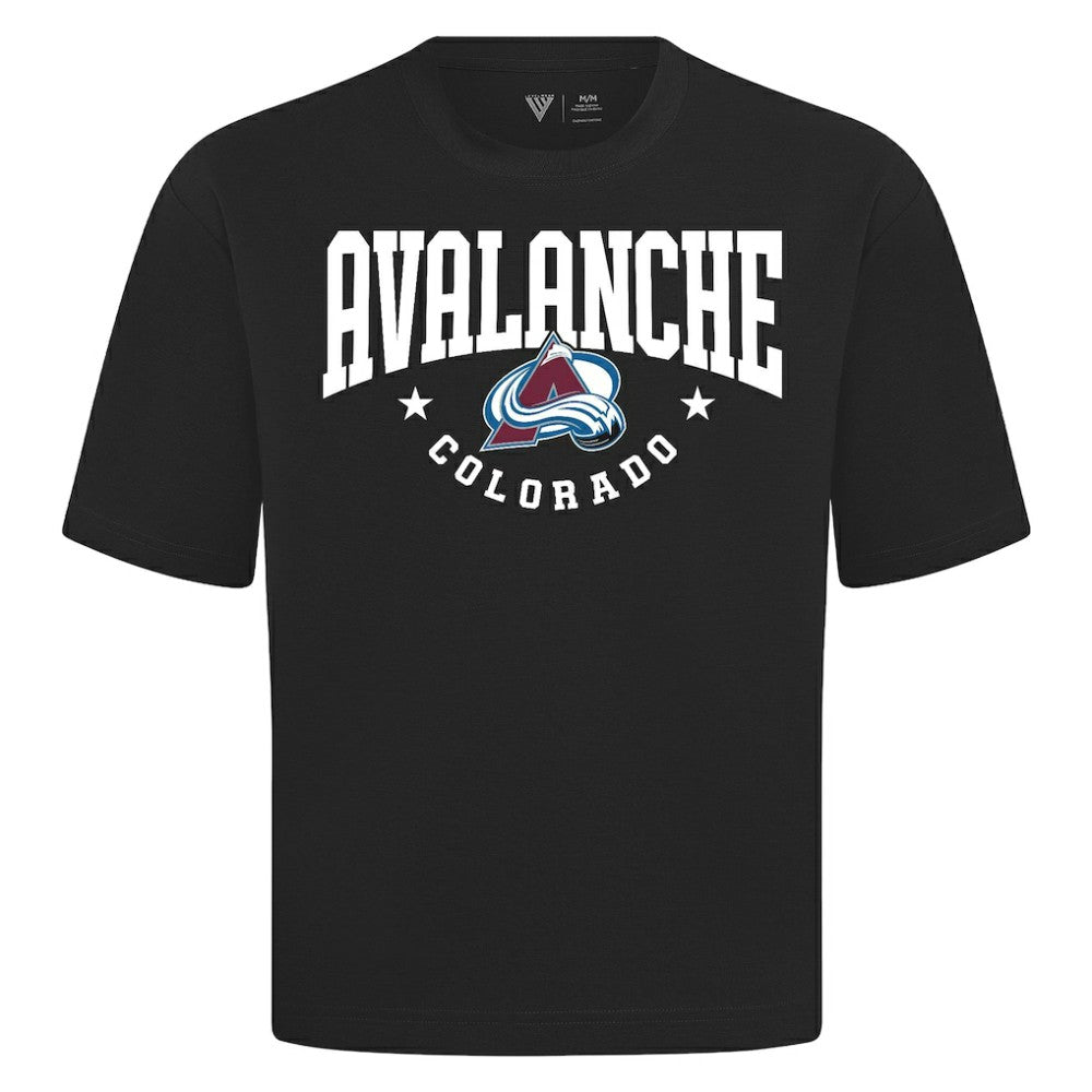 Colorado Avalanche Levelwear Luxe Signature Knit T-Shirt - Black | NHL online