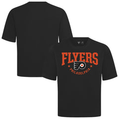 Philadelphia Flyers Levelwear Luxe Signature Knit T-Shirt - Black | NHL Lifestyle
