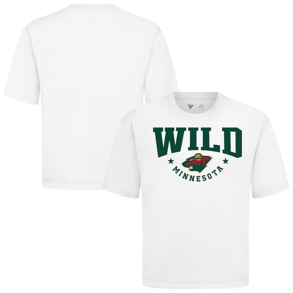 Minnesota Wild Levelwear Luxe Signature Knit T-Shirt - White | NHL online