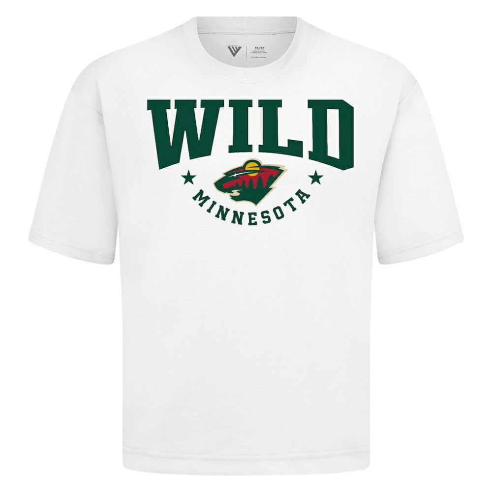 Minnesota Wild Levelwear Luxe Signature Knit T-Shirt - White | NHL online