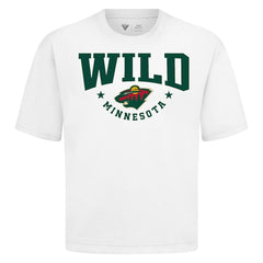 Minnesota Wild Levelwear Luxe Signature Knit T-Shirt - White | NHL online