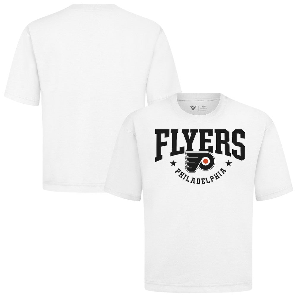 Philadelphia Flyers Levelwear Luxe Signature Knit T-Shirt - White | NHL discount