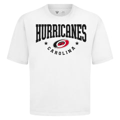 Carolina Hurricanes Levelwear Luxe Signature Knit T-Shirt - White | NHL online