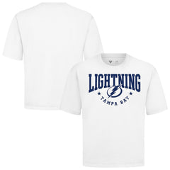 Tampa Bay Lightning Levelwear Luxe Signature Knit T-Shirt - White | NHL online