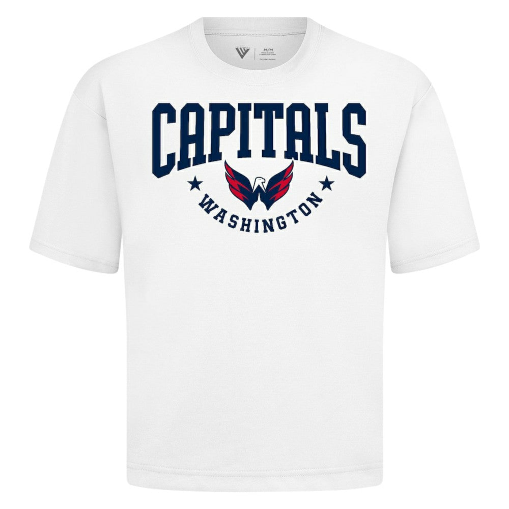 Washington Capitals Levelwear Luxe Signature Knit T-Shirt - White | NHL sale