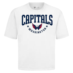 Washington Capitals Levelwear Luxe Signature Knit T-Shirt - White | NHL sale
