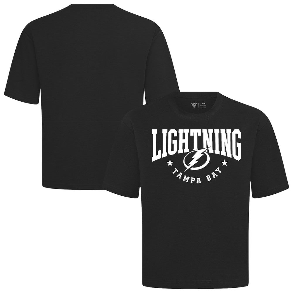 Tampa Bay Lightning Levelwear Luxe Signature Knit T-Shirt - Black | NHL near me