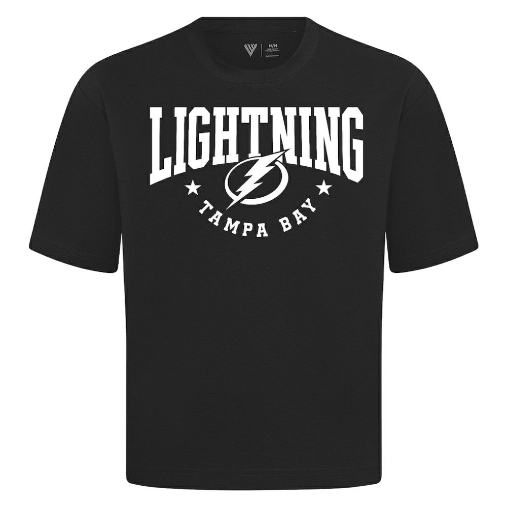 Tampa Bay Lightning Levelwear Luxe Signature Knit T-Shirt - Black | NHL near me