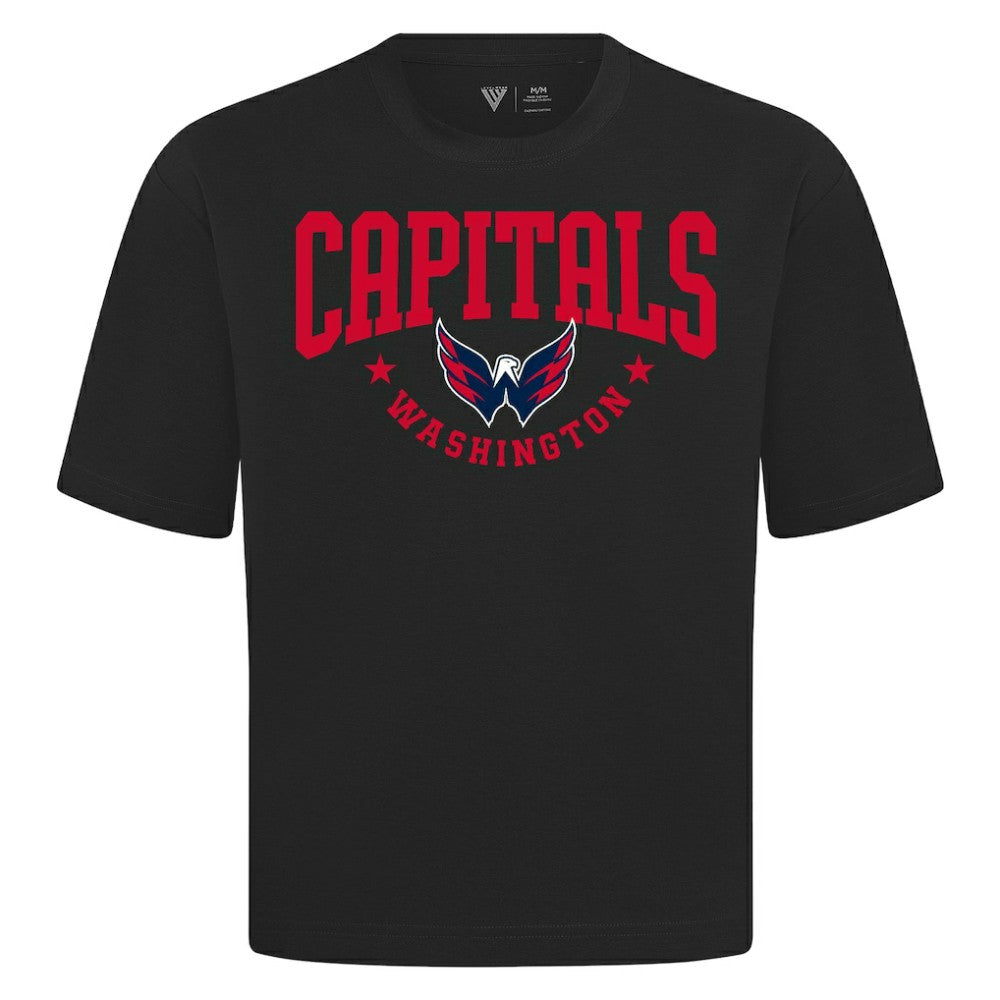 Washington Capitals Levelwear Luxe Signature Knit T-Shirt - Black | NHL online