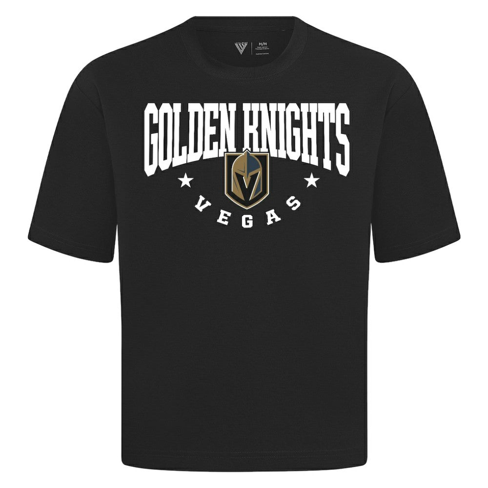 Vegas Golden Knights Levelwear Luxe Signature Knit T-Shirt - Black | NHL near me