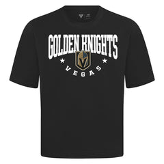 Vegas Golden Knights Levelwear Luxe Signature Knit T-Shirt - Black | NHL near me