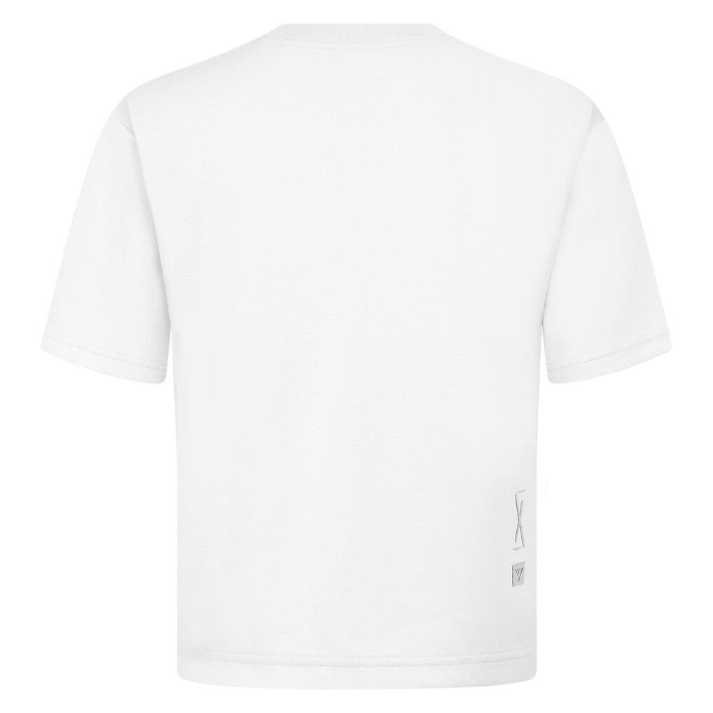 Seattle Kraken Levelwear Luxe Signature Knit T-Shirt - White | NHL Lifestyle