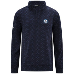 Winnipeg Jets Levelwear Chameleon Quarter-Zip Sweatshirt - Navy | NHL discount