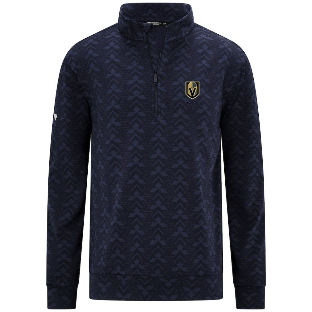 Vegas Golden Knights Levelwear Chameleon Quarter-Zip Sweatshirt - Navy | NHL discount