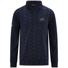 Minnesota Wild Levelwear Chameleon Quarter-Zip Sweatshirt - Navy | NHL sale