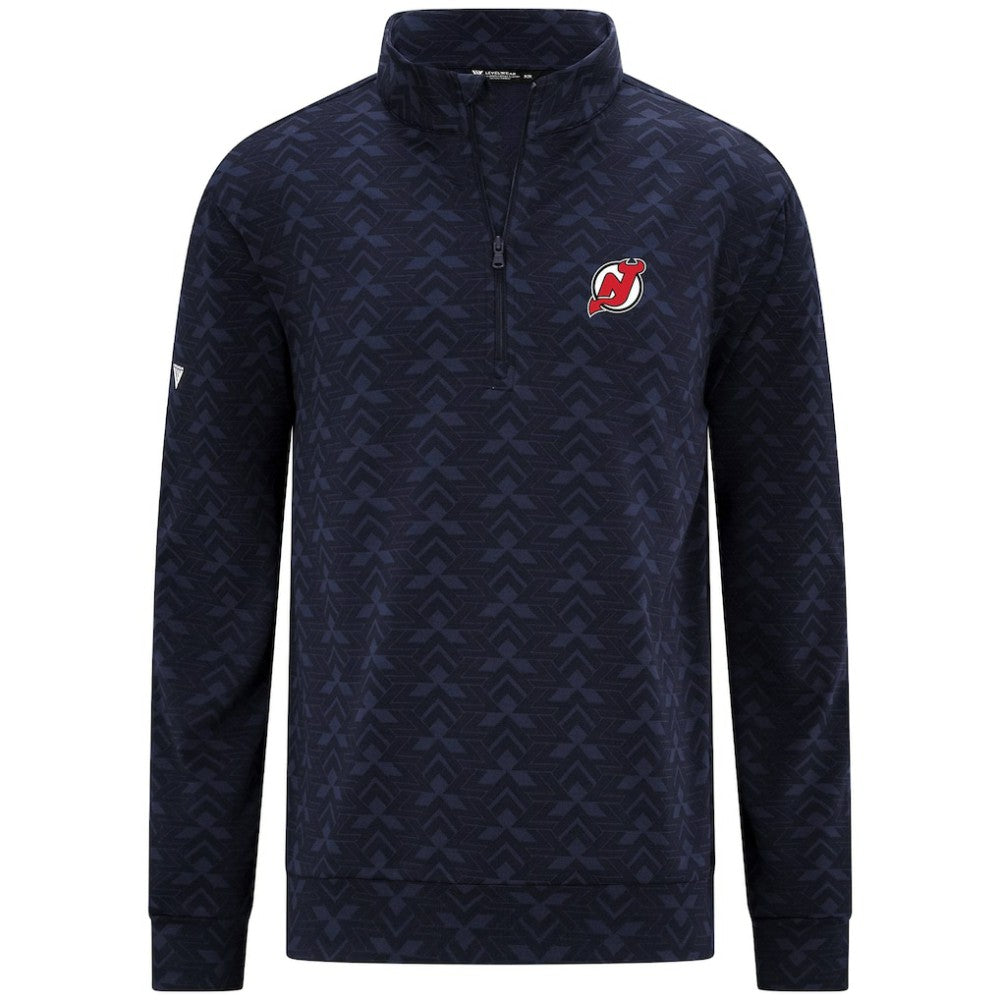 New Jersey Devils Levelwear Chameleon Quarter-Zip Sweatshirt - Navy | NHL near me