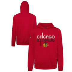 Chicago Blackhawks Levelwear Podium Lanes Hoodie - Red | NHL Lifestyle