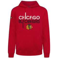 Chicago Blackhawks Levelwear Podium Lanes Hoodie - Red | NHL Lifestyle