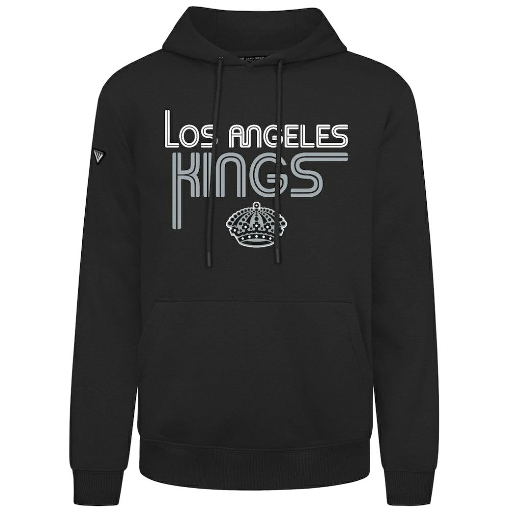 Los Angeles Kings Levelwear Podium Lanes Hoodie - Black | NHL discount