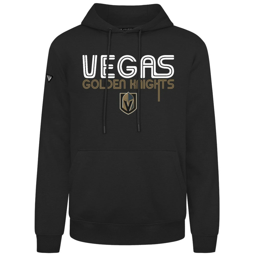 Vegas Golden Knights Levelwear Podium Lanes Hoodie - Black | NHL Lifestyle