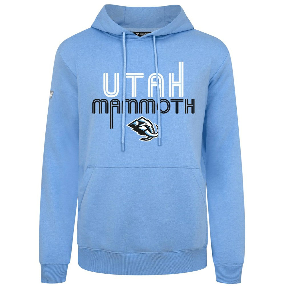 Utah Mammoth Levelwear Podium Lanes Hoodie - Light Blue | NHL Lifestyle