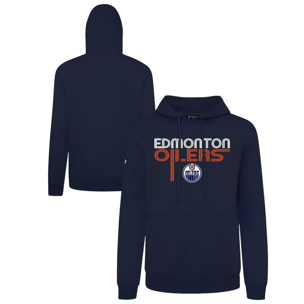 Edmonton Oilers Levelwear Podium Lanes Hoodie - Navy | NHL sale