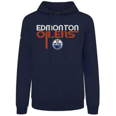 Edmonton Oilers Levelwear Podium Lanes Hoodie - Navy | NHL sale