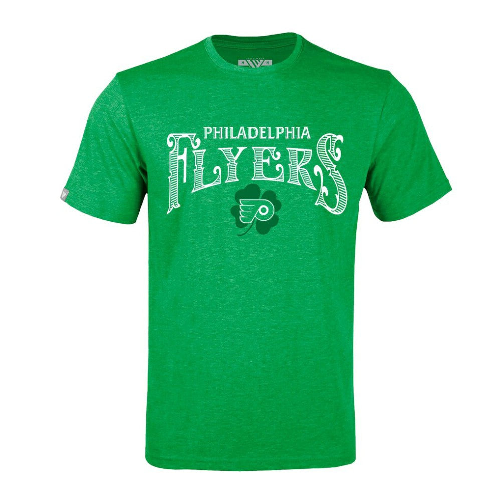 Philadelphia Flyers Levelwear St. Patrick's Day Richmond T-Shirt - Green | NHL Lifestyle