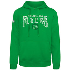 Philadelphia Flyers Levelwear St. Patrick's Day Podium Hoodie - Green | NHL Clearance
