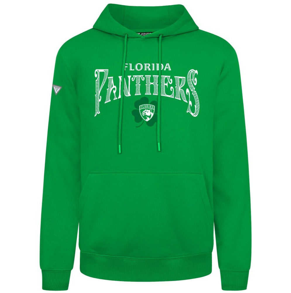 Florida Panthers Levelwear St. Patrick's Day Podium Hoodie - Green | NHL on sale