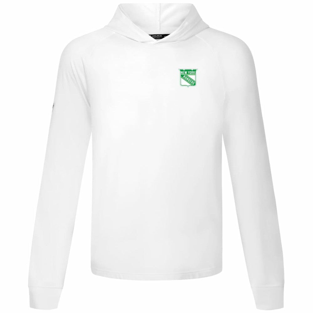 New York Rangers Levelwear St. Patrick's Day Dimension Hoodie - White | NHL on sale
