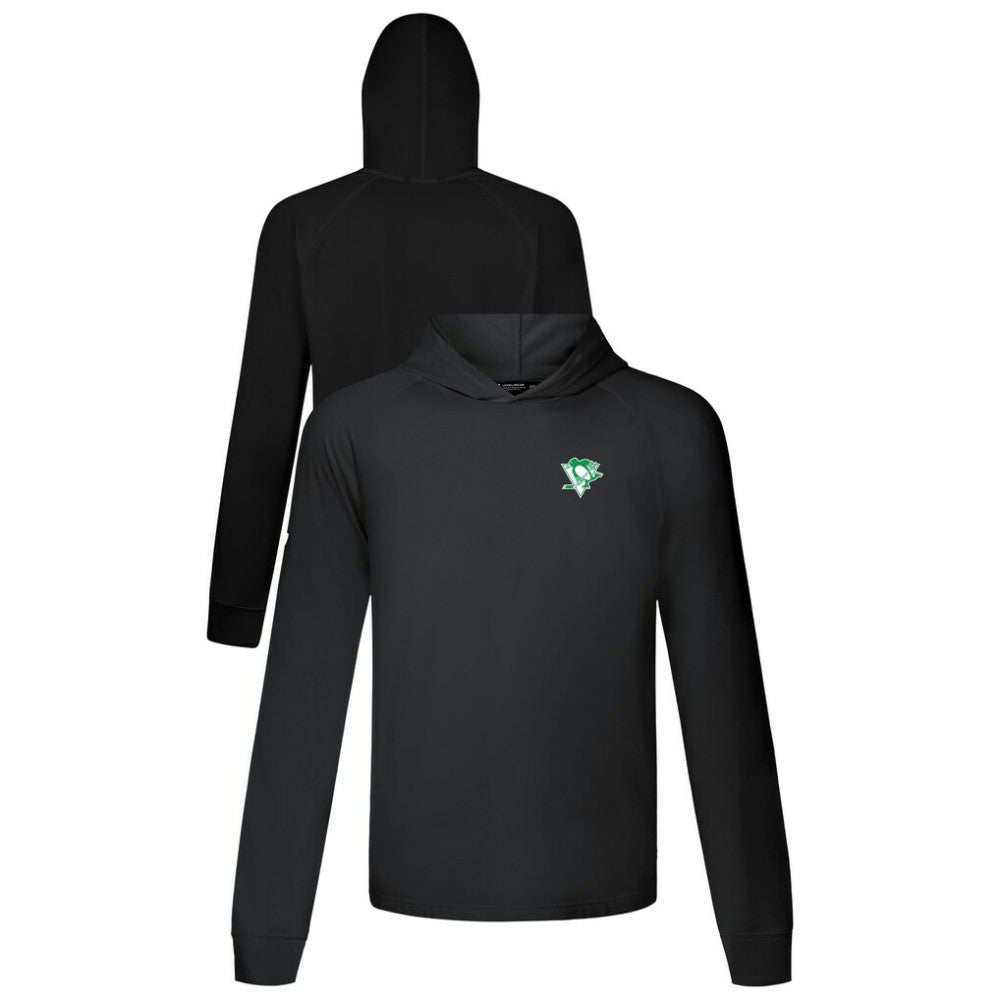 Pittsburgh Penguins Levelwear St. Patrick's Day Dimension Hoodie - Black | NHL sale