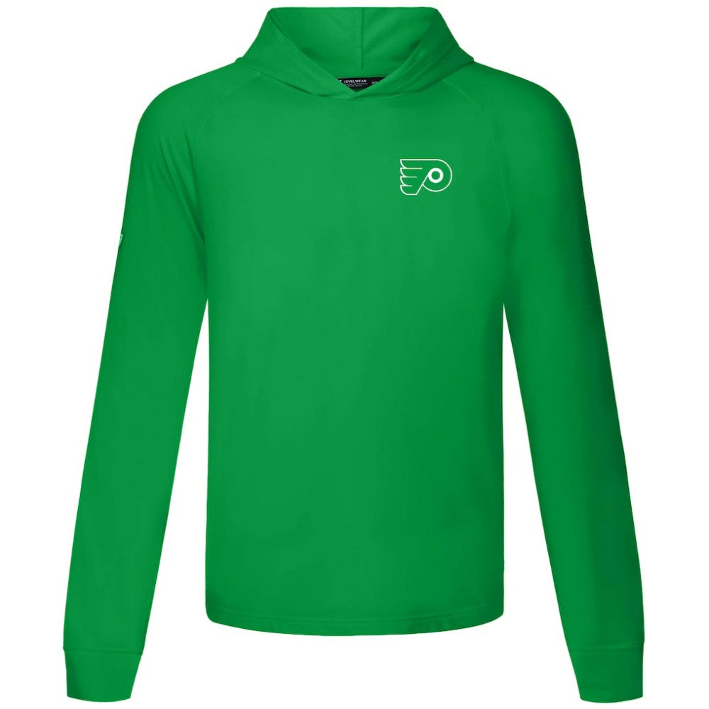 Philadelphia Flyers Levelwear St. Patrick's Day Dimension Hoodie - Green | NHL on sale