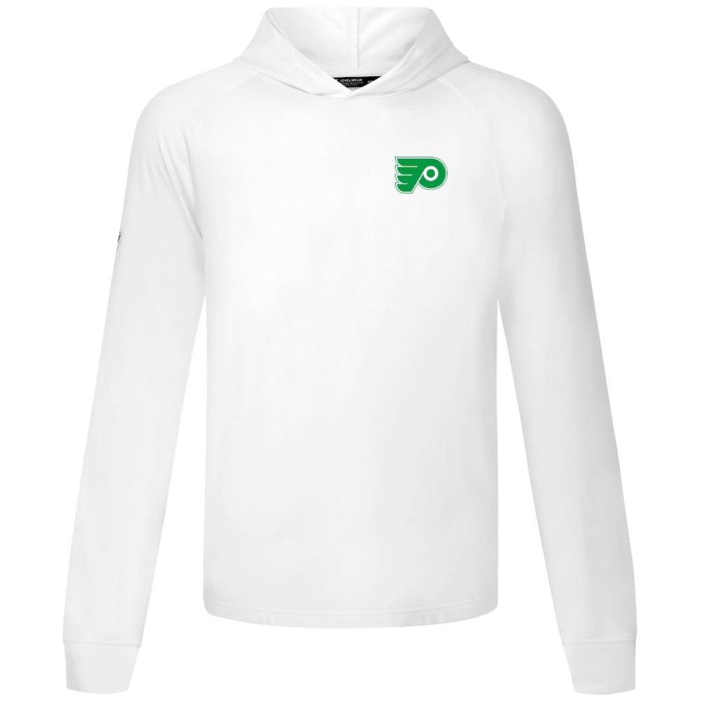 Philadelphia Flyers Levelwear St. Patrick's Day Dimension Hoodie - White | NHL on sale