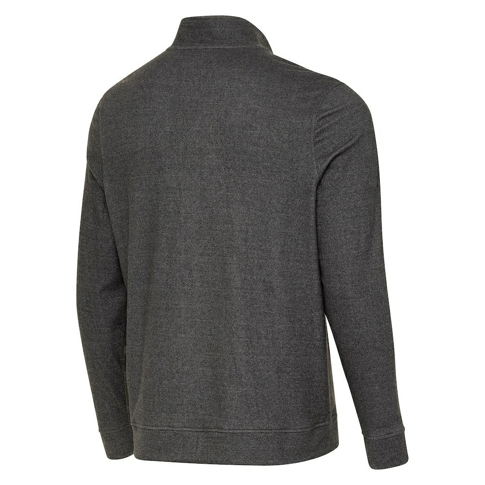 Seattle Seahawks Antigua Super Bowl LX Champions Subtle Quarter-Zip Pullover - Black - NFL