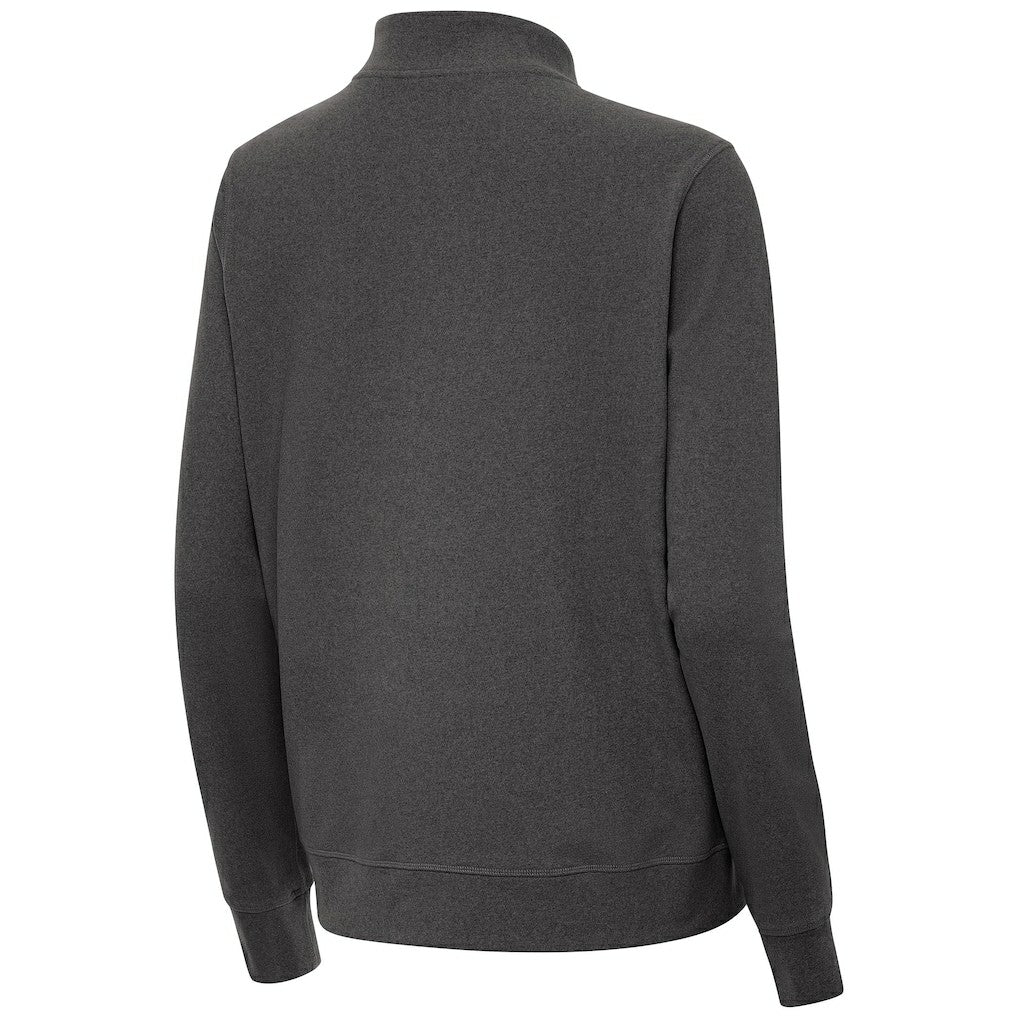 Seattle Seahawks Antigua Women's Super Bowl LX Champions Crush Quarter-Zip Pullover - Charcoal - NFL
