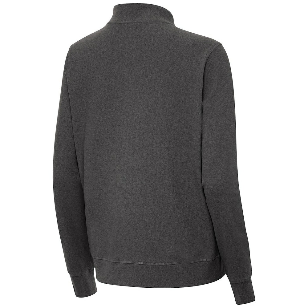 Seattle Seahawks Antigua Women's Super Bowl LX Champions Crush Quarter-Zip Pullover - Charcoal - NFL