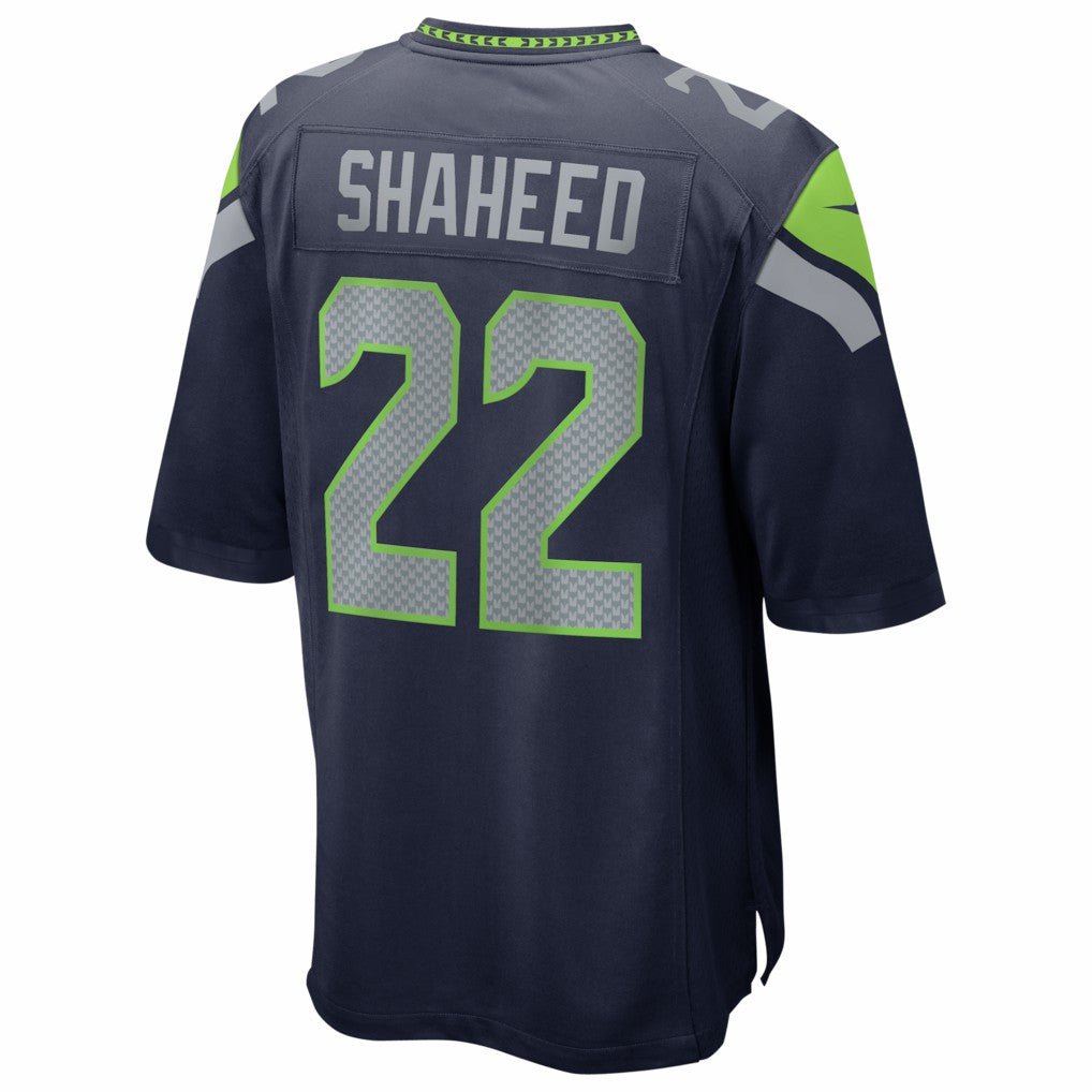 Rashid Shaheed Seattle Seahawks Super Bowl LX Patch Game Jersey - College Navy - Nike