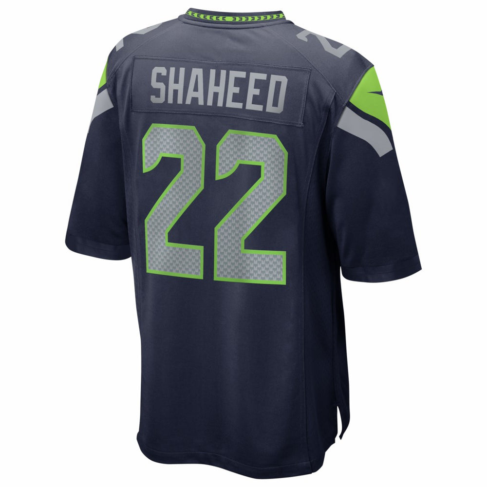 Rashid Shaheed Seattle Seahawks Super Bowl LX Patch Game Jersey - College Navy - Nike