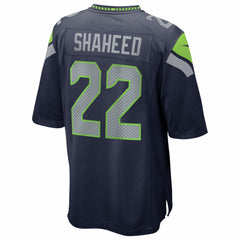 Rashid Shaheed Seattle Seahawks Super Bowl LX Patch Game Jersey - College Navy - Nike