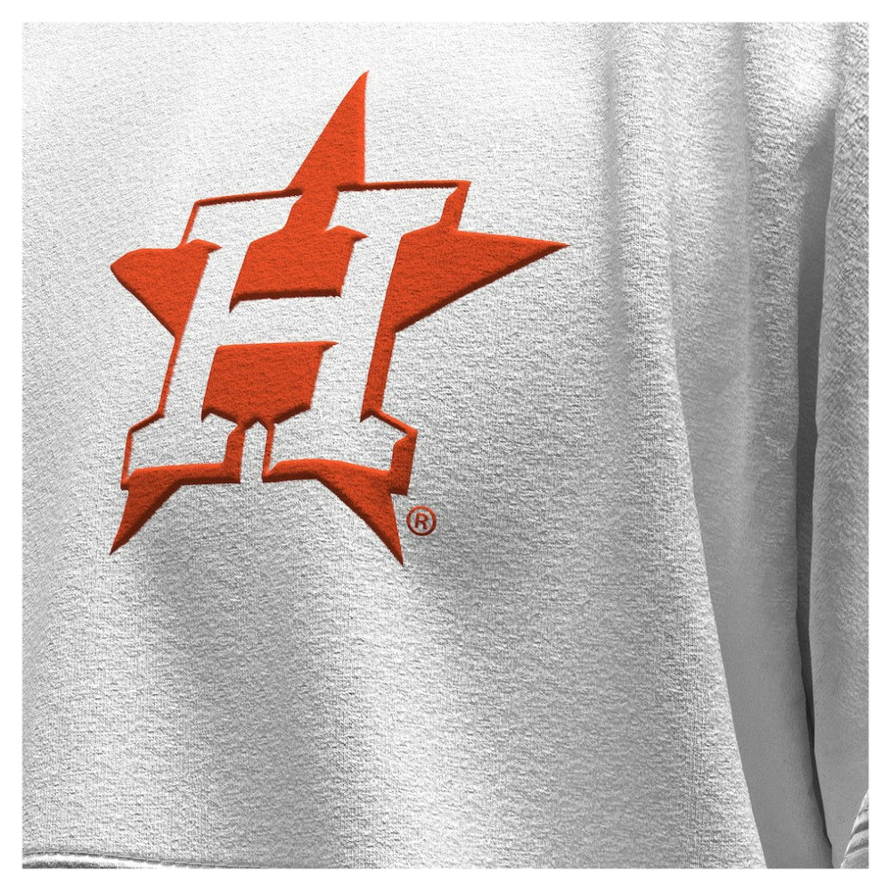 Houston Astros Fanatics Women's Baseball Stitch Spirit Jersey Long Sleeve T-Shirt for sale