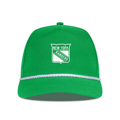 New York Rangers Levelwear St. Patrick's Day Gambit Rope Adjustable Hat - Kelly Green | NHL Lifestyle