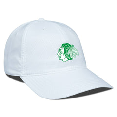 Chicago Blackhawks Levelwear Matrix Patch Adjustable Hat - White | NHL on sale