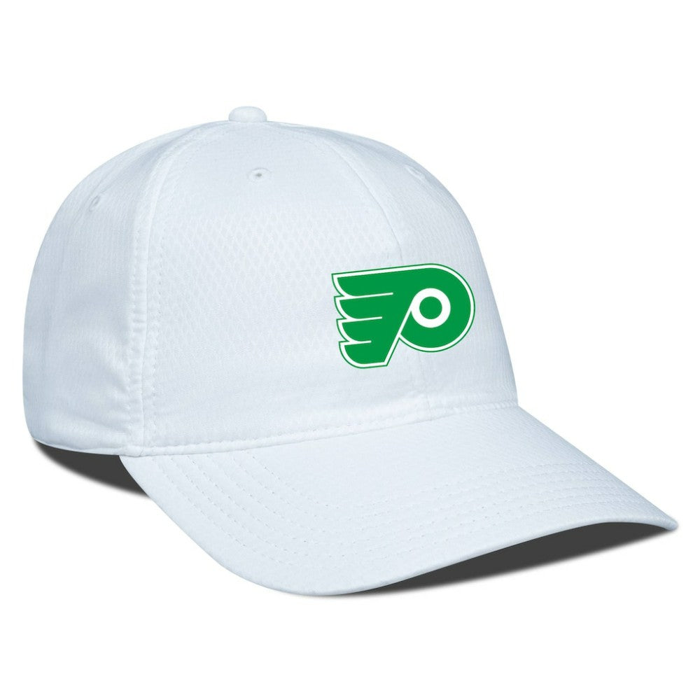 Philadelphia Flyers Levelwear Matrix Patch Adjustable Hat - White | NHL near me