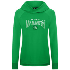 Utah Mammoth Levelwear Women's St. Patrick's Day Slender Raglan Hoodie - Kelly Green | NHL sale