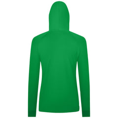 Vancouver Canucks Levelwear Women's St. Patrick's Day Slender Raglan Hoodie - Kelly Green | NHL on sale