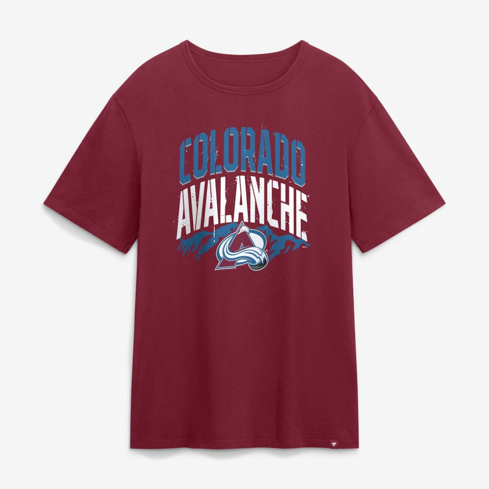 Colorado Avalanche Hometown Graphic T-Shirt - Burgundy | NHL Clearance